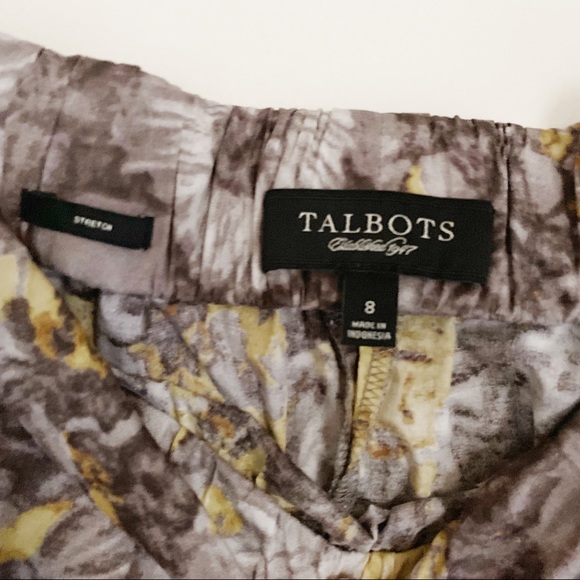 Talbots | Stretch floral print pencil skirt - Picture 2 of 2